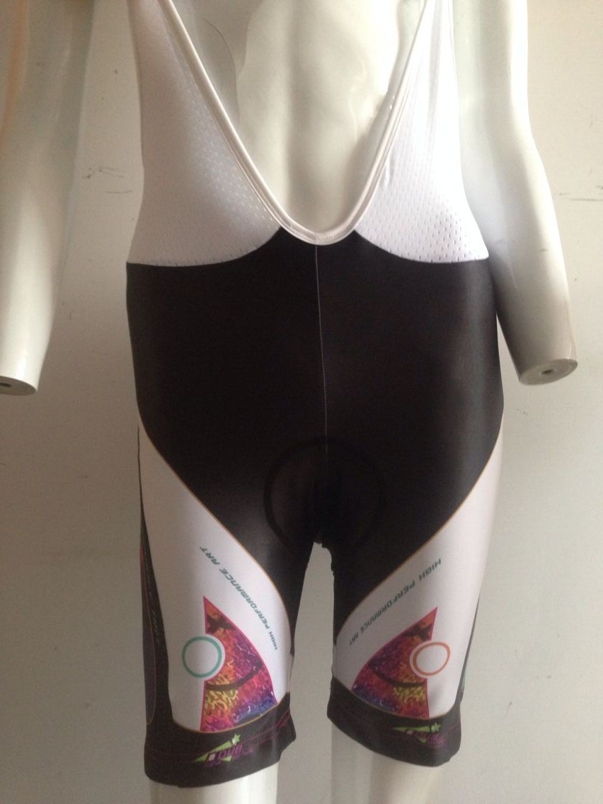 Champagne Confetti Pro Elite Womens Bib Short