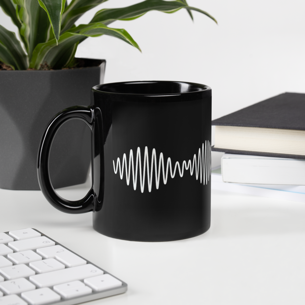 Black Glossy Mug Arctic