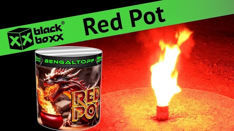 Blackboxx Red Pot