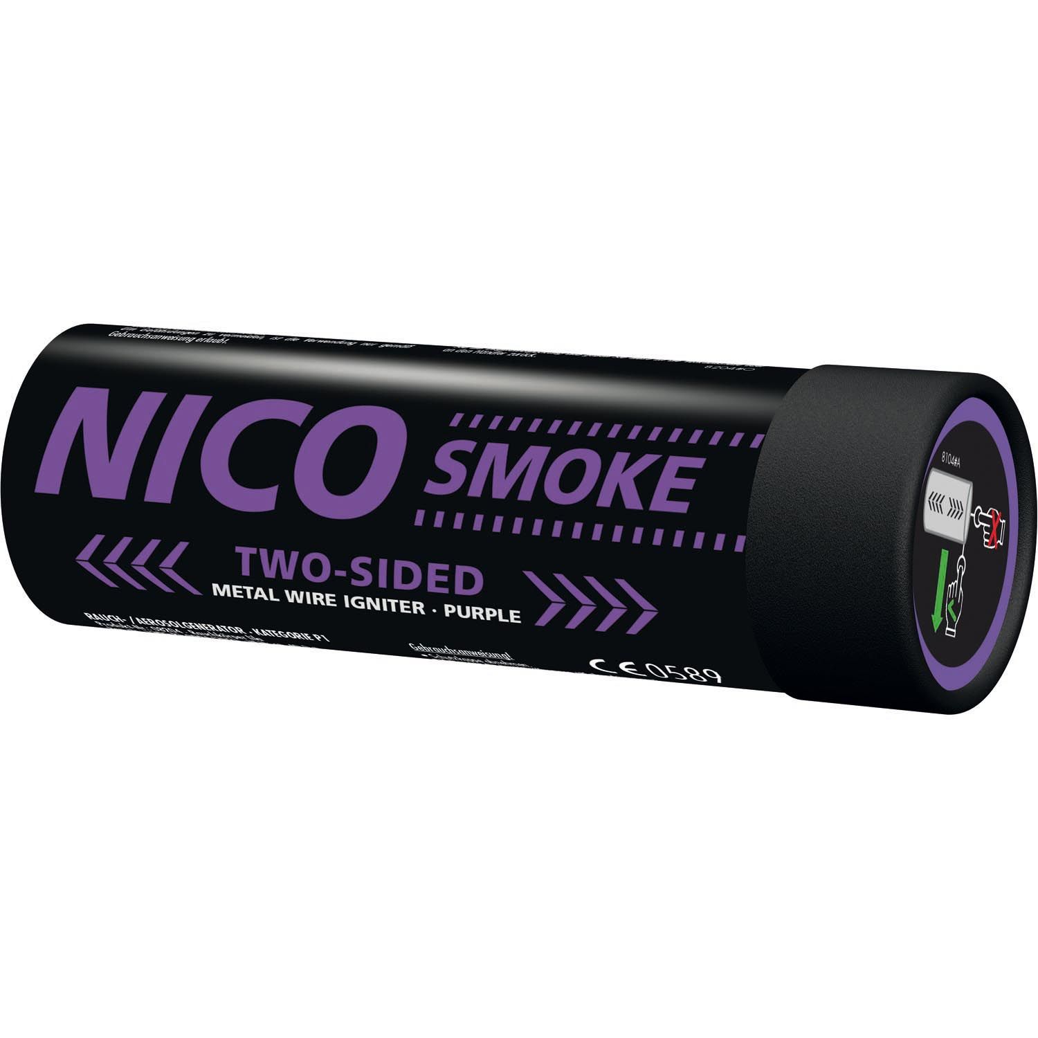 Smoke, two sided, 50s, LILA