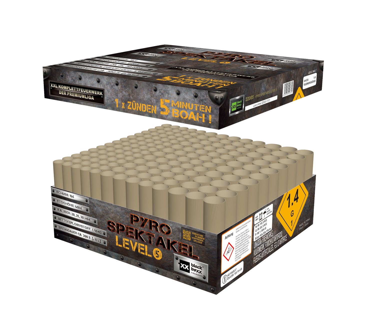 Blackboxx - Pyro-Spektakel Level 5