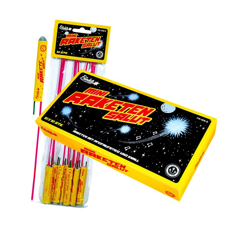 Funke Mini-Raketen Salut (10er Beutel)