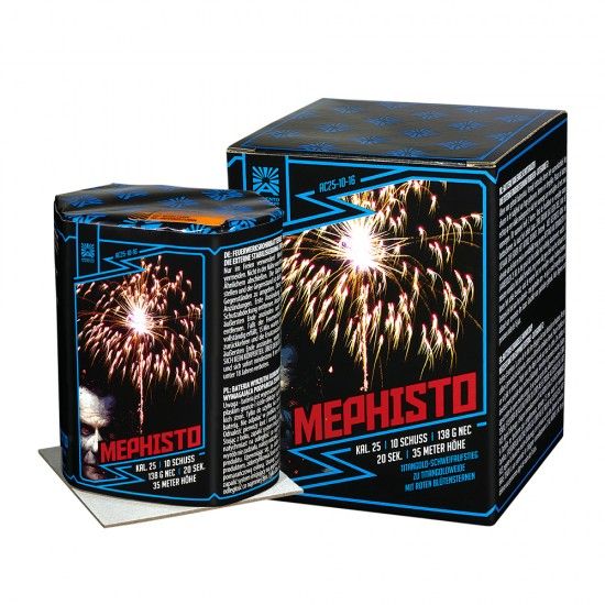 Argento Mephisto Feuerwerk-Batterie