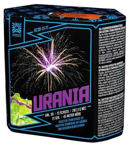 Funke Urania, Batteriefeuerwerk Funke