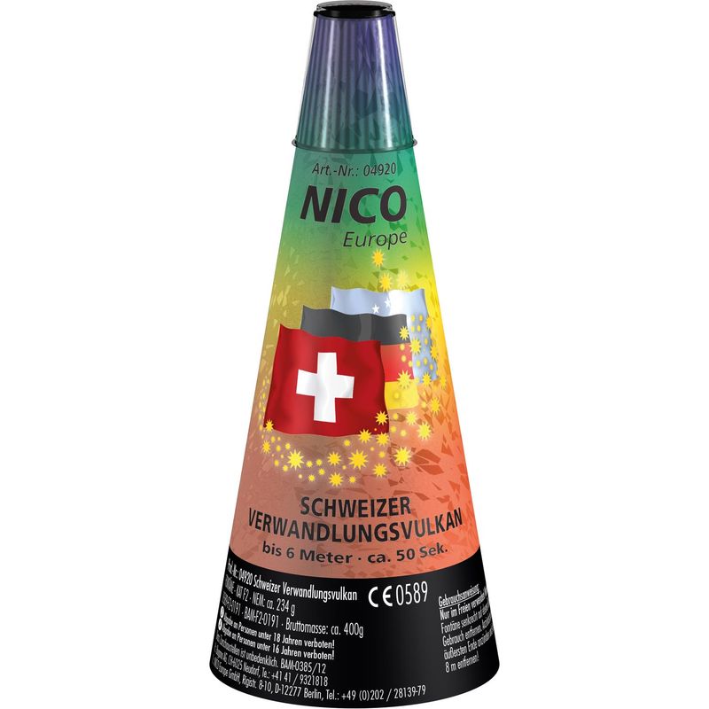 NICO Schweizer-Verwandlungsvulkan