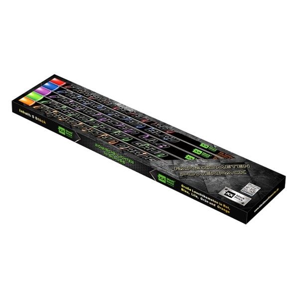 Blackboxx Farbkometen-Powerpack 5er, 10 Schuss