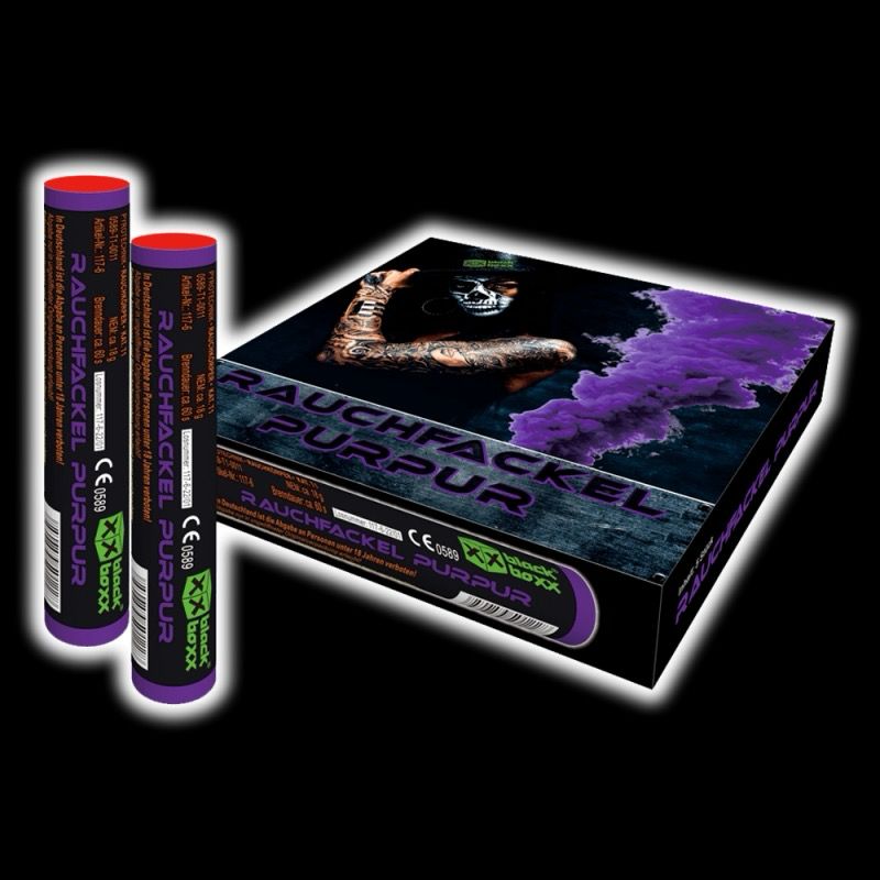 Blackboxx - Rauchfackel Purpur, 5er Pack