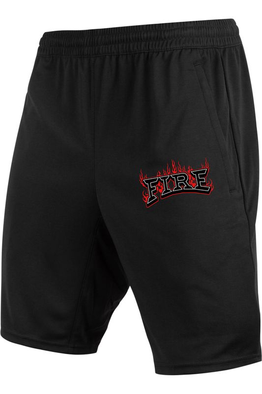 Pantaloni Scurti Negri Fire