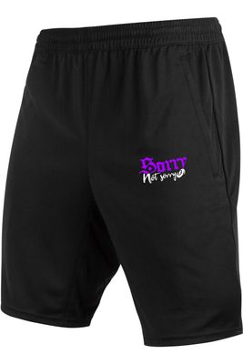 Pantaloni Scurti Negri Not Sorry