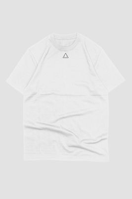 Tricou Oversize Alb CLANDESTINE