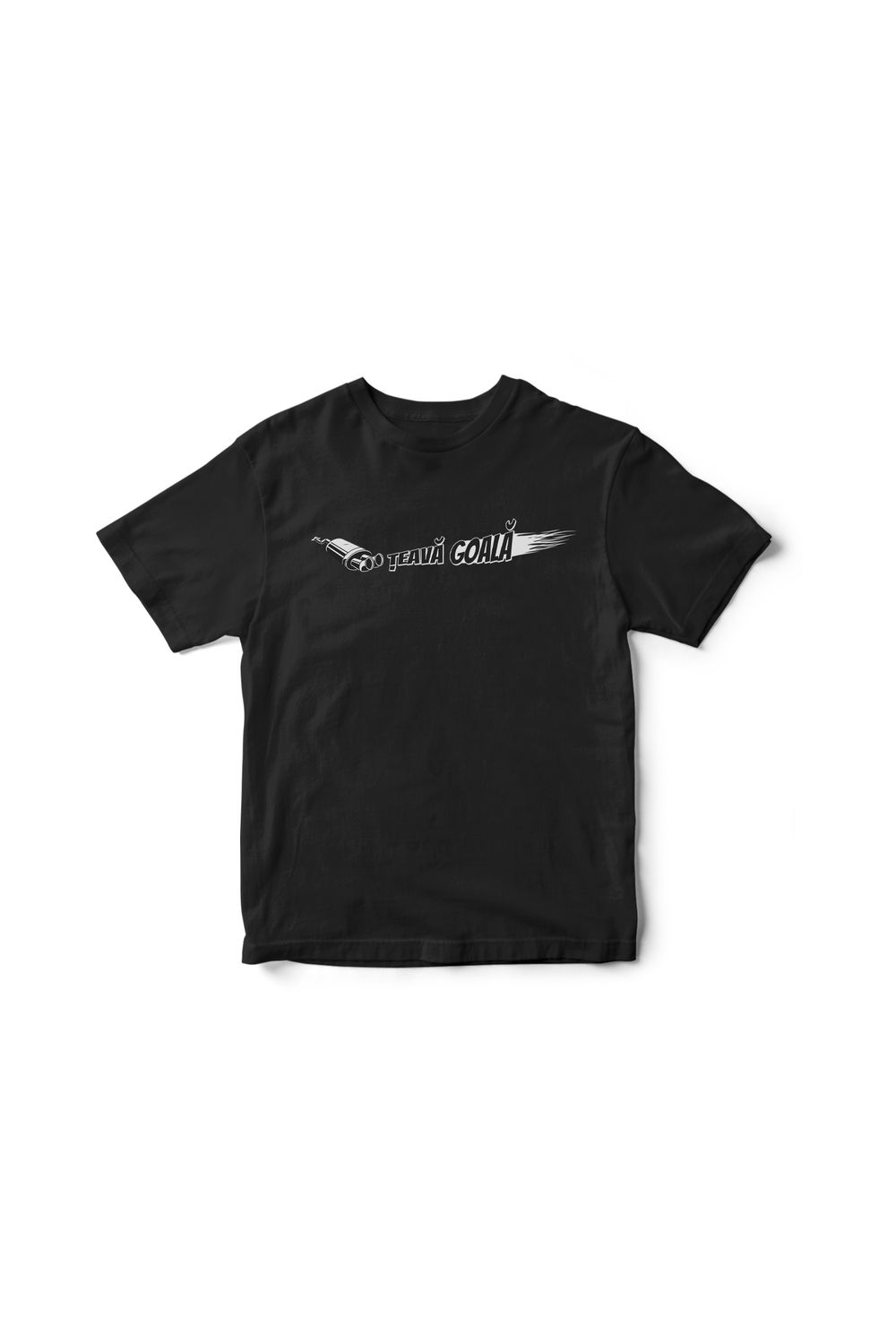 Tricou Negru Teava Goala B&amp;W