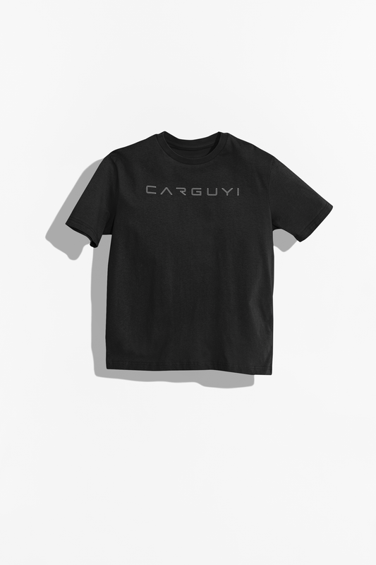 Tricou Regular Fit Unisex "CARGUY", Bumbac 100%, Negru
