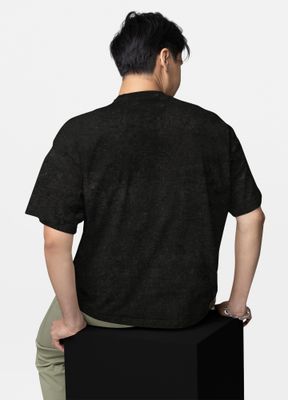 Tricou Negru Rock Trust None
