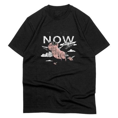 Tricou Negru Time is Now