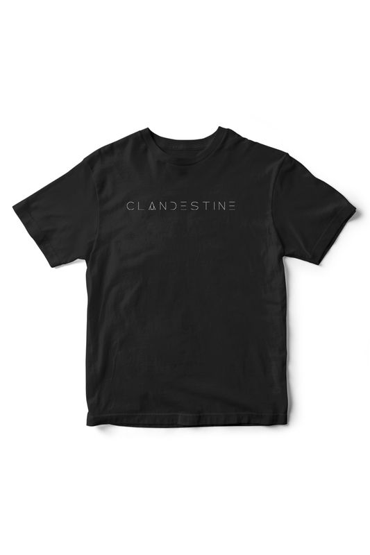 Tricou Negru CLANDESTINE