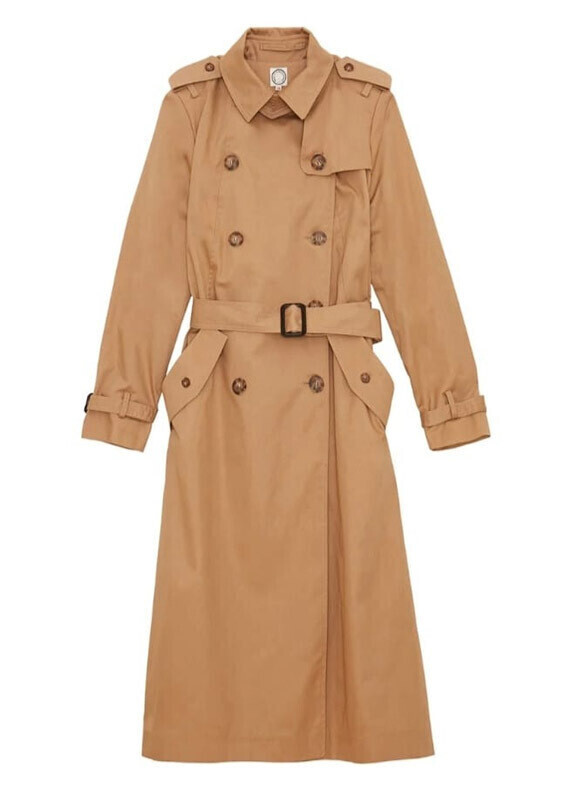 Trench in chinos