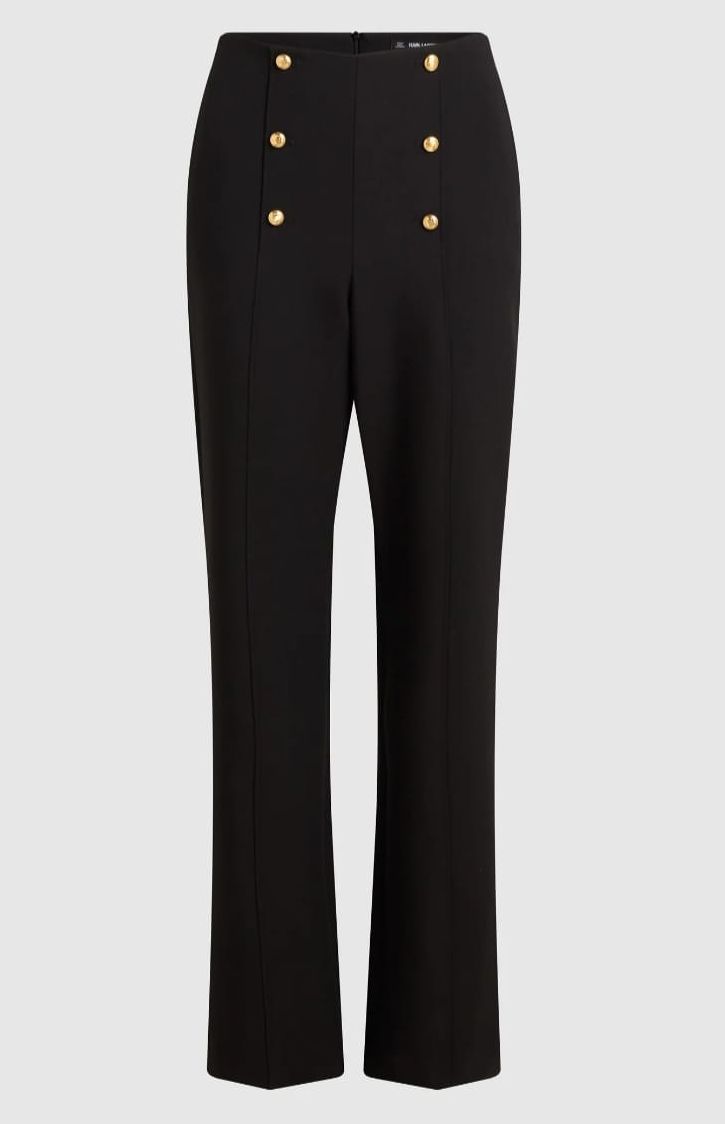 Pantaloni sartoriali vita alta