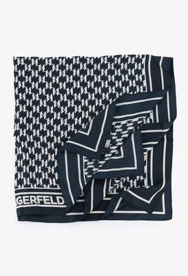 Foulard in twill di seta