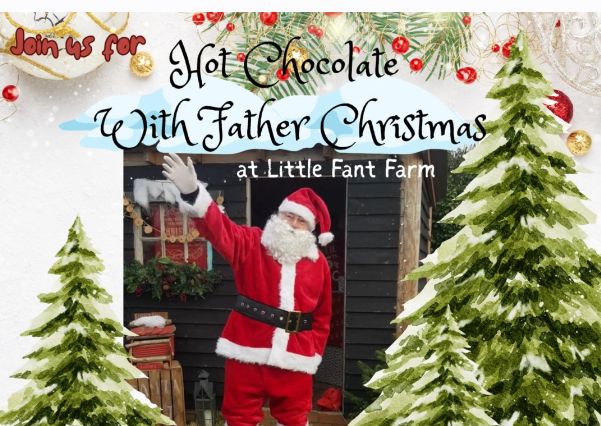 Saturday 20th Hot Chocolate With  Father Christmas