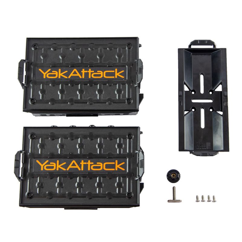 YAKATTACK TRACPAK COMBO KIT, 2 BOXES & TRACK MOUNT