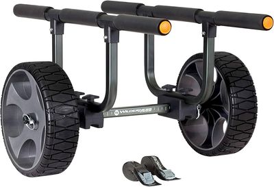 WS HVY DUTY KAYAK CART W/FLAT FREE WHEELS