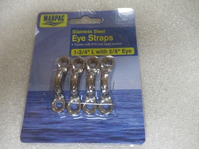 MARPAC STAINLESS STEEL EYE STRAPS