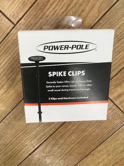 POWER-POLE SPIKE CLIPS