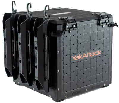 YAKATTACK BLACKPAK PRO KAYAK FISHING CRATE 13X13 BLACK YAKATTACK BLACKPAK PRO KAYAK FISHING CRATE 13X13 BLACK