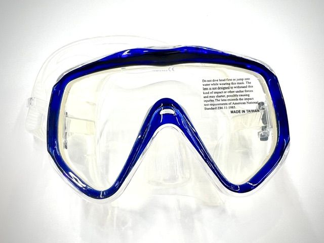 ABACO - BLUE OVERSIZE SINGLE LENS MASK