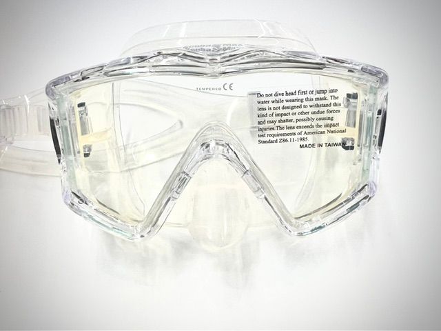 LEGACY - CLEAR TRIVIEW SINGLE LENS MASK