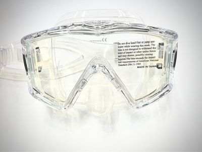 LEGACY - CLEAR TRIVIEW SINGLE LENS MASK