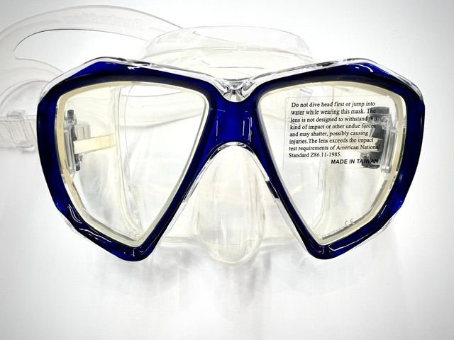 SPIDER EYE - BLUE DOUBLE LENS MASK