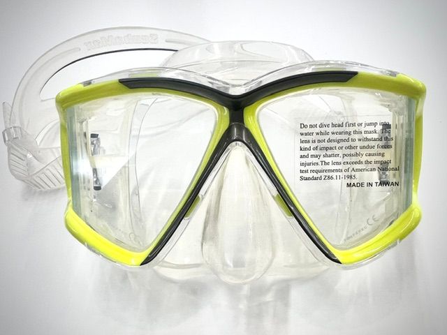 IMPREZA - YELLOW TRIVIEW DOUBLE LENS MASK