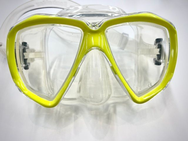 SPIDER EYE - YELLOW DOUBLE LENS MASK