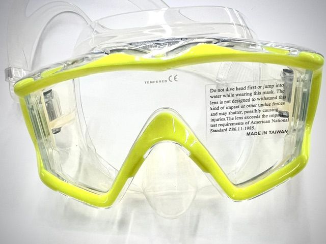 LEGACY - YELLOW TRIVIEW SINGLE LENS MASK