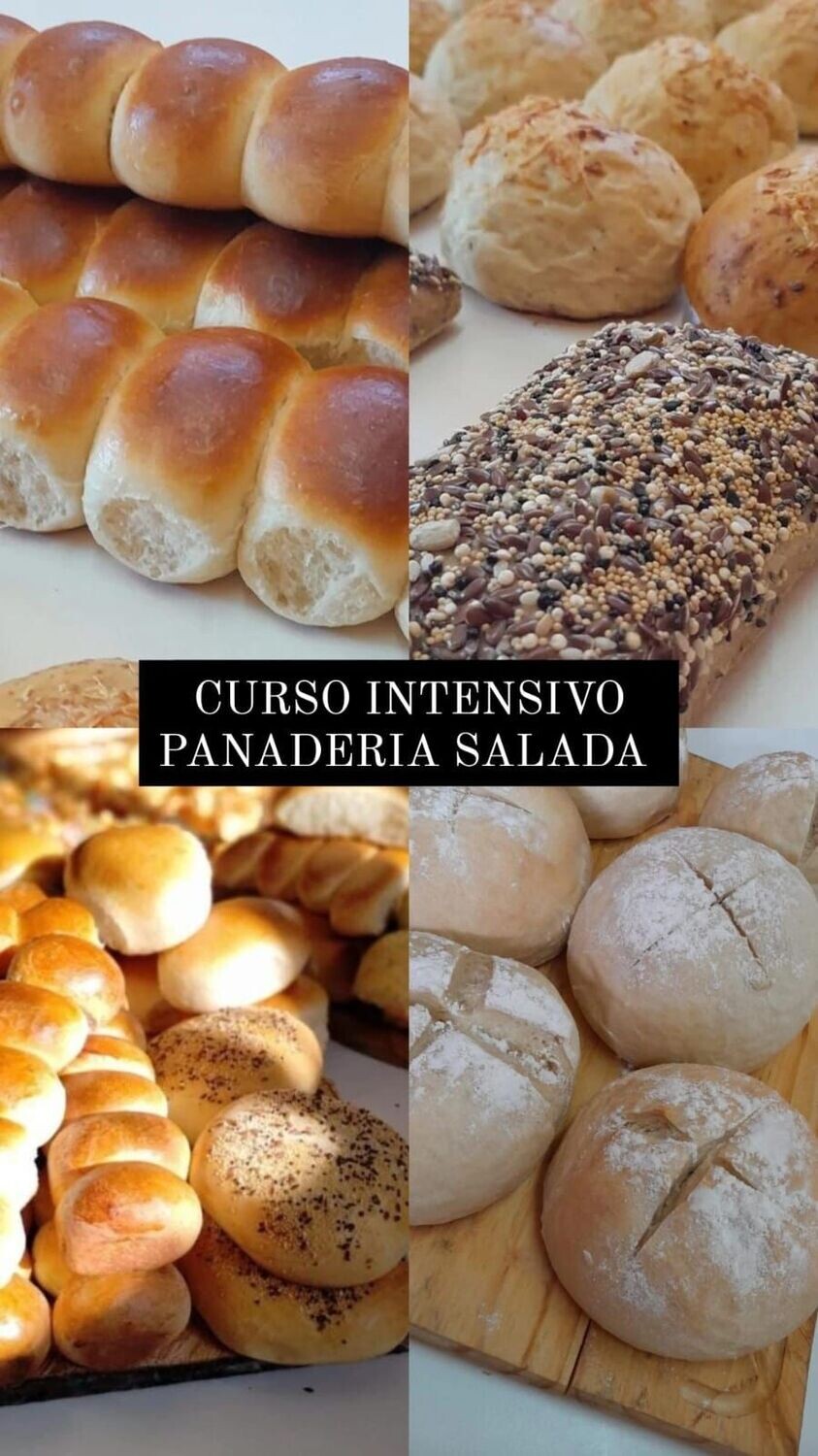 CURSO DE PANADERÍA SALADA