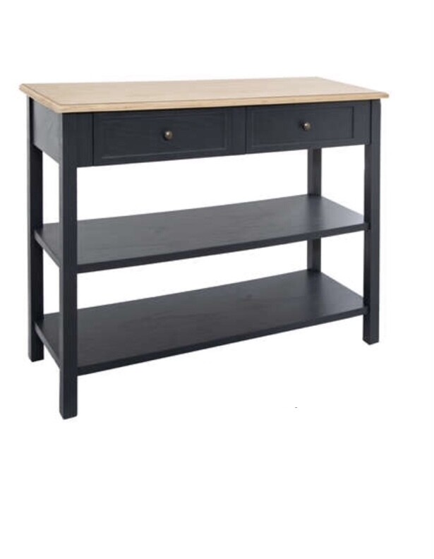 Navy Console Table