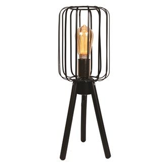 Black Tripod Table Lamp