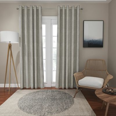 Silhouette Silver  Curtains