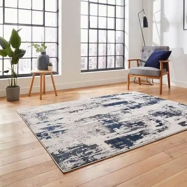 Apollo 579 Rug Grey/Navy