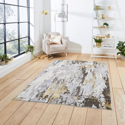 Apollo 580 Rug Grey/Gold