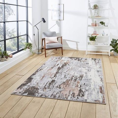 Apollo 580 Rug Grey/Rose