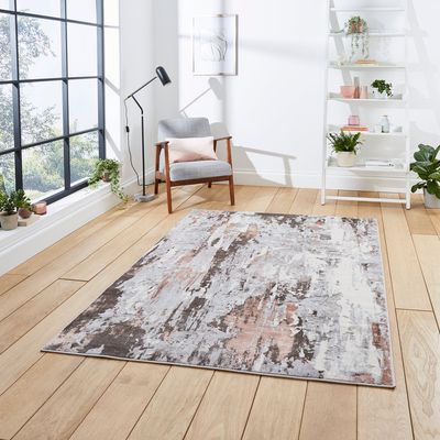 Apollo 579 Rug Grey/Rose