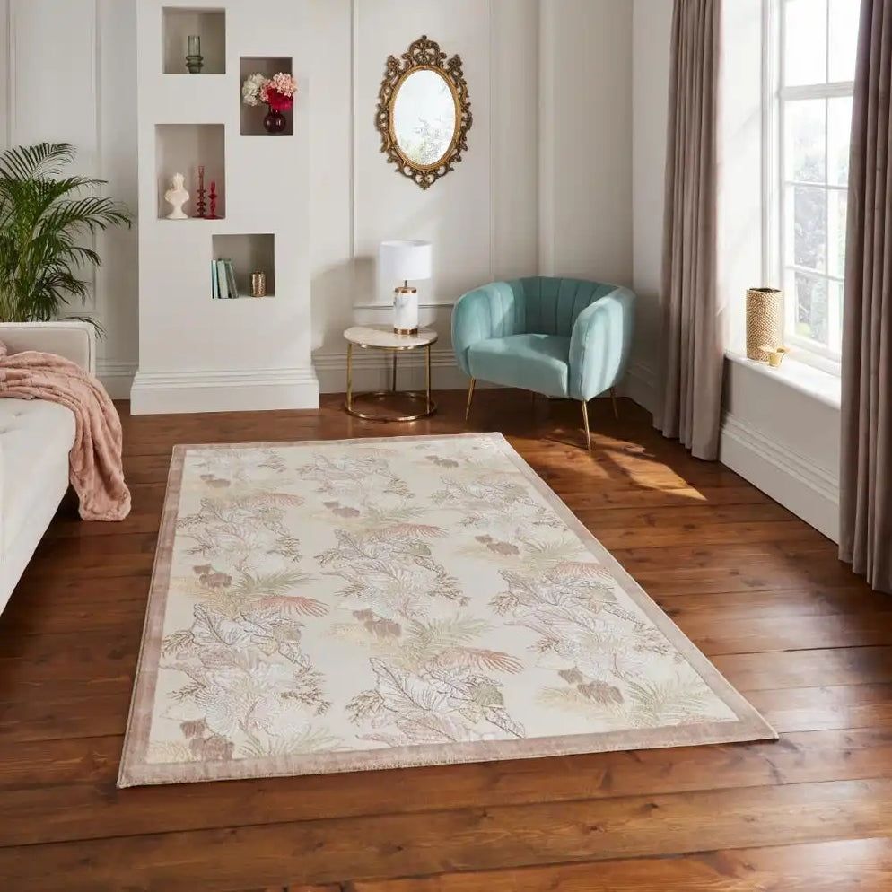 Laurence Llewelyn-Bowen Tropicana Bronze Rug  