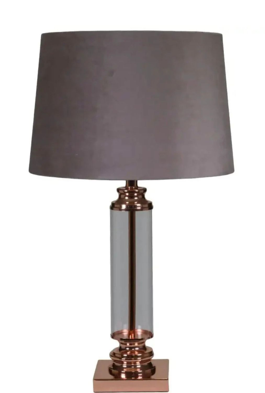 Copper &amp; Table Lamp