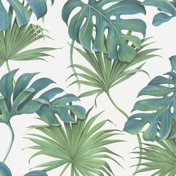 Floral Leaf Wallpaper 