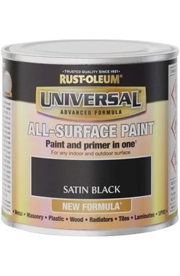 Rustoleum Universal Black Satin