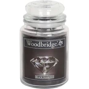 Large Candle Black Diamond