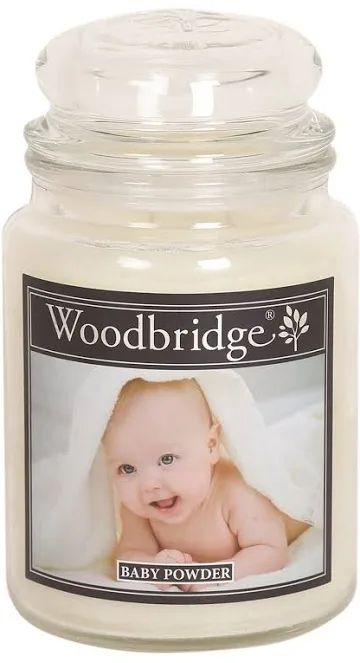 Large Candle Baby Powder