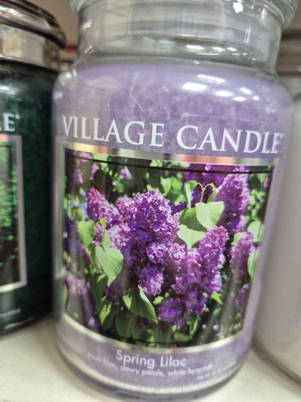 Large Candle Spring Lilac